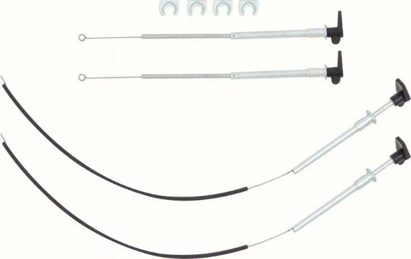 Picture of 1969 Camaro / Firebird Without AC Kick Panel Cable Set 