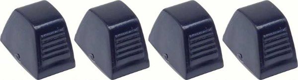 Picture of 1965-81 Black Temperature Heater Control Knob Set 