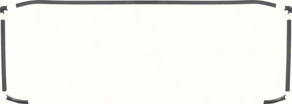 Picture of 1966-67 Chevy II / Nova 2 Door Hardtop Rear Interior Window Molding (7 Piece)