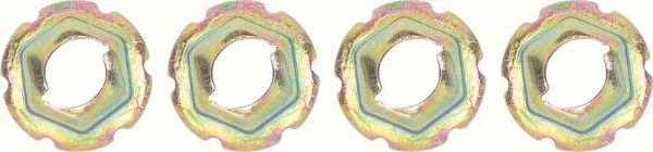 Picture of 4 Piece 5/16" Speed Nut Set 