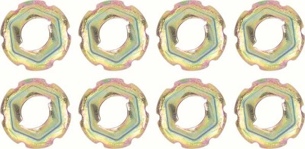 Picture of 8 Piece 5/16" Speed Nut Set 