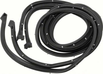 Show details for 1961-62 Impala / Full-Size 2-Door Hardtop/Convertible Door Frame Weatherstrips  Picture of 1961-62 Impala / Full-Size 2-Door Hardtop/Convertible Door Frame Weatherstrips