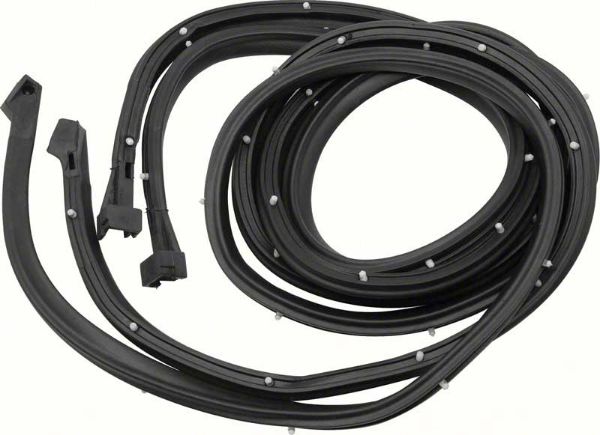 Picture of 1961-62 Impala / Full-Size 2-Door Hardtop/Convertible Door Frame Weatherstrips 