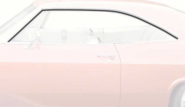 Picture of 1965-66 Impala / Full-Size 2 Door Hardtop Roof Rail Weatherstrips