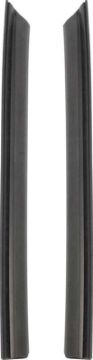 Show details for 1966-67 Nova Quarter Window Vertical Weatherstrips With Steel  Picture of 1966-67 Nova Quarter Window Vertical Weatherstrips With Steel