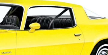 Show details for 1970-81 Camaro / Firebird Roof Drip Moldings  Picture of 1970-81 Camaro / Firebird Roof Drip Moldings