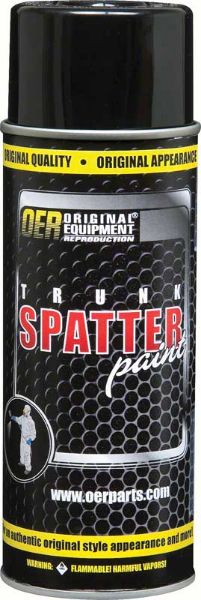 Picture of Black and Gray Trunk Spatter Paint 16 Oz Can 