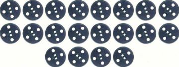 Show details for 20 Piece Hood Insulation Fastener Set  Picture of 20 Piece Hood Insulation Fastener Set