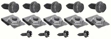 Show details for 1967-69 Camaro / Firebird Front Spoiler Hardware Set  Picture of 1967-69 Camaro / Firebird Front Spoiler Hardware Set