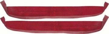 Show details for 1968-69 Camaro / Firebird Red Loop Deluxe Door Panel Carpet  Picture of 1968-69 Camaro / Firebird Red Loop Deluxe Door Panel Carpet