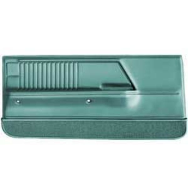 Picture of 1967 Camaro / Firebird Aqua / Turquoise Deluxe Molded Front Door Panels 