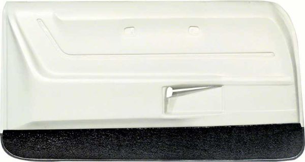Picture of 1968 Camaro Coupe / Convertible Pearl Parchment Deluxe Door Panels with Black Carpet 