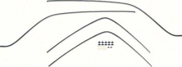 Show details for 1969 Camaro Vinyl Top Molding Set  Picture of 1969 Camaro Vinyl Top Molding Set