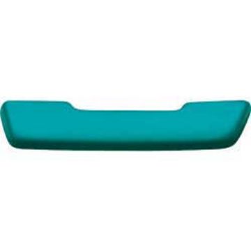 Show details for 1968-72 Right Hand (Passenger Side) Turquoise Urethane Arm Rest Pad  Picture of 1968-72 Right Hand (Passenger Side) Turquoise Urethane Arm Rest Pad