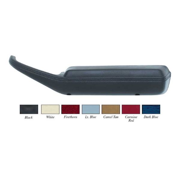 Picture of 1974-81 Camaro, 1978-81 Firebird White Arm Rest Pad / Door Pull Handles 