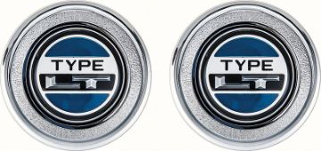 Show details for 1974-78 Camaro Type LH Interior Door Panel Emblems  Picture of 1974-78 Camaro Type LH Interior Door Panel Emblems