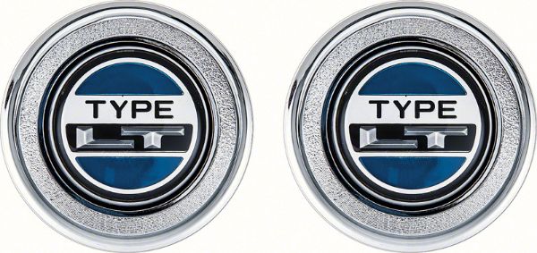 Picture of 1974-78 Camaro Type LH Interior Door Panel Emblems 