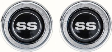Show details for 1974-81 Camaro SS Interior Door Panel Emblems  Picture of 1974-81 Camaro SS Interior Door Panel Emblems