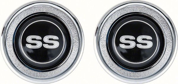 Picture of 1974-81 Camaro SS Interior Door Panel Emblems 