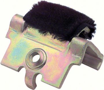 Show details for 1972-79 Camaro / Firebird Center or Rear Inner Door Panel Retainer Plate with Felt  Picture of 1972-79 Camaro / Firebird Center or Rear Inner Door Panel Retainer Plate with Felt