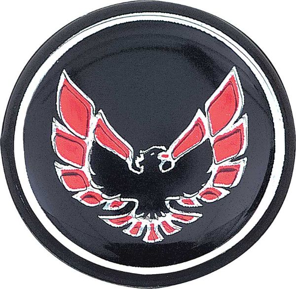 Picture of 1976-81 Firebird Shift Button Emblem-Black With Red 
