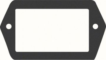 Show details for 1970-73 Camaro License Lamp Gasket  Picture of 1970-73 Camaro License Lamp Gasket