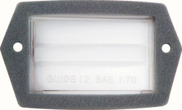 Show details for 1970-73 Camaro License Lamp Lens - Each  Picture of 1970-73 Camaro License Lamp Lens - Each