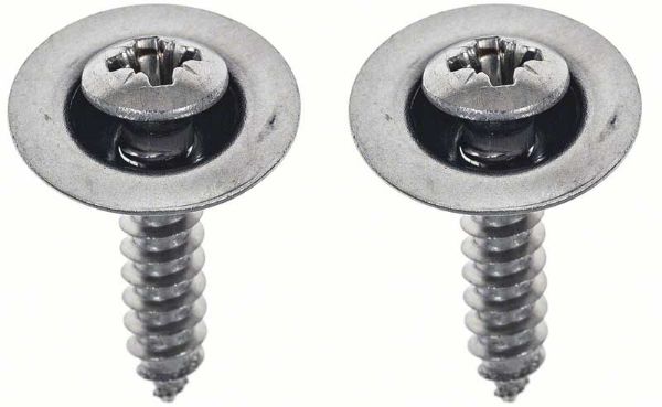 Picture of 1970-73 Camaro License Lamp Lens Screws - Pair 