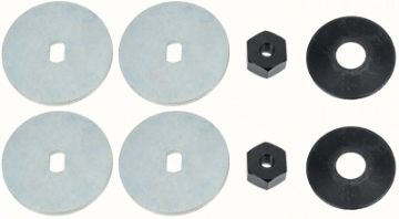 Show details for 1967 Camaro Rally Sport Headlight Nut and Washer Set  Picture of 1967 Camaro Rally Sport Headlight Nut and Washer Set