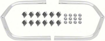 Show details for 1963 Impala / Full Size Rear Corner Cove Moldings  Picture of 1963 Impala / Full Size Rear Corner Cove Moldings