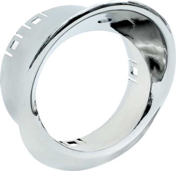 Show details for Chrome Dash Vent Bezel (Universal)  Picture of Chrome Dash Vent Bezel (Universal)