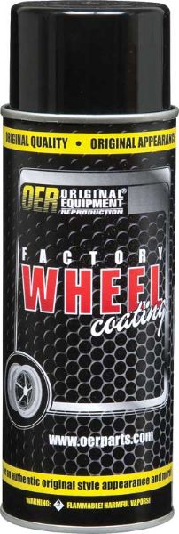 Picture of Argent Silver / Green "Factory Wheel Coating" Rally Wheel Paint 16 Oz Can