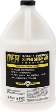 Show details for Secret Formula 1 Gallon Super Shine VRT Vinyl Rubber Tire Dressing  Picture of Secret Formula 1 Gallon Super Shine VRT Vinyl Rubber Tire Dressing