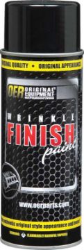 Show details for Black  Wrinkle Finish Paint 16 Oz Aerosol Can  Picture of Black  Wrinkle Finish Paint 16 Oz Aerosol Can