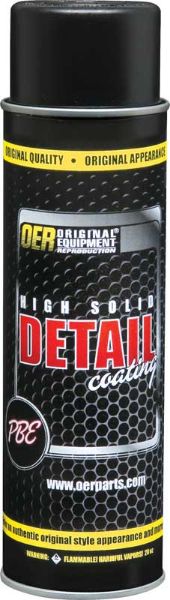 Picture of Gloss Black High Solids Detail Coating 20 Oz Aerosol Can 