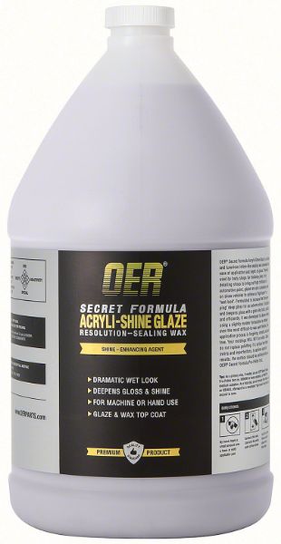 Picture of Secret Formula 1 Gallon Acryli-Shine Glaze Resolution Sealing Wax 