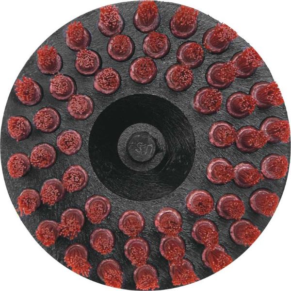 Picture of Power Scrub Heavy-Duty Red Drill Brush 