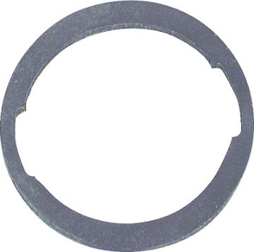 Show details for 1965-81 Die-Cut Trunk Lock Cylinder Gasket  Picture of 1965-81 Die-Cut Trunk Lock Cylinder Gasket