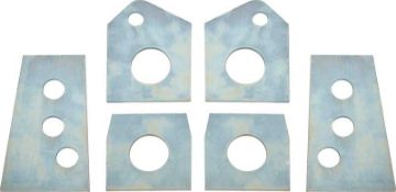 Show details for 1967-69 F-Body & 1968-74 X-Body Subframe Body Plate Set  Picture of 1967-69 F-Body & 1968-74 X-Body Subframe Body Plate Set