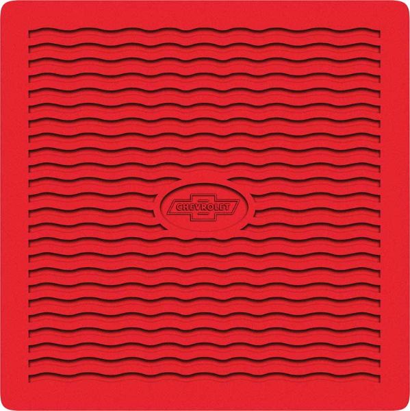 Picture of 1955-56 Chevrolet Red Factory accessory Floor Mats 