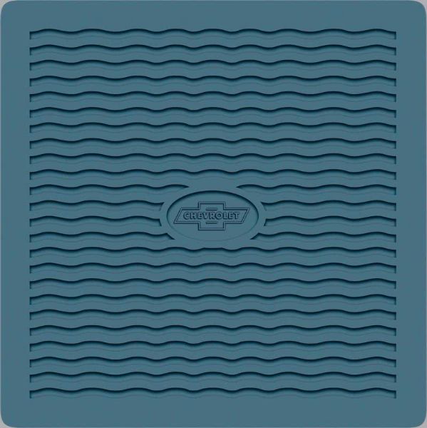 Picture of 1955-56 Chevrolet Light Blue Factory accessory Floor Mats 