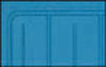 Show details for 1961-64 Chevrolet Without Console Medium Blue 2 Piece Front And Rear Rubber Floor Mat Set  Picture of 1961-64 Chevrolet Without Console Medium Blue 2 Piece Front And Rear Rubber Floor Mat Set