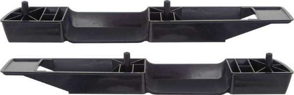 Picture of 1968-72 A-Body Black Front Armrest Bases 