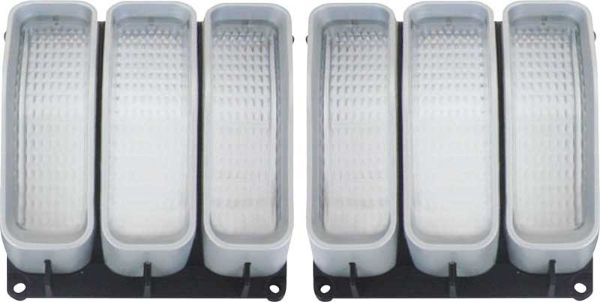 Picture of 1971-72 Plymouth Duster 340 Sharktooth Park Lamp Lens Set 