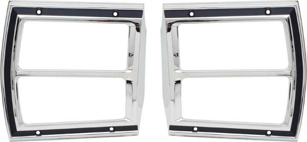 Picture of 1969 Dodge Dart Tail Lamp Trim Bezels 