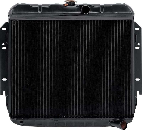 Picture of 1965-66 Mopar A-Body With 6 Cylinder And Standard Trans 3 Row Replacement Radiator 