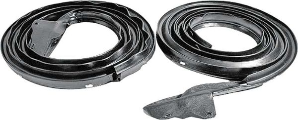Picture of 1968-70 Mopar B-Body 2 Door Hardtop Door Seal Weatherstrips