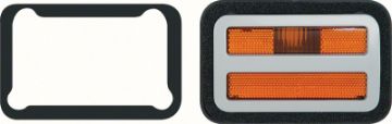 Show details for 1971 Dodge Charger / Super Bee Front Side Marker Assembly With Bezel  Picture of 1971 Dodge Charger / Super Bee Front Side Marker Assembly With Bezel