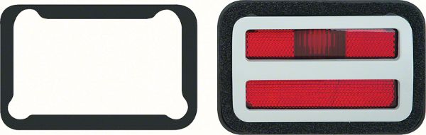 Picture of 1971 Dodge Charger / Super Bee Rear Side Marker Assembly With Bezel 