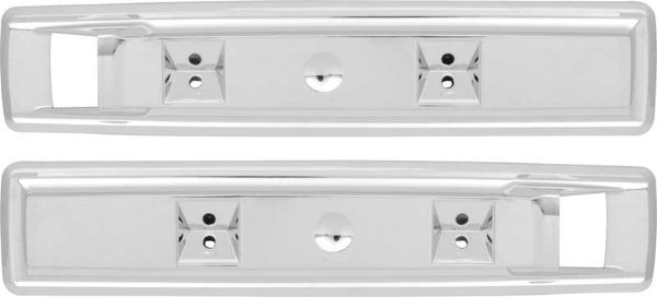 Picture of 1964-1970 Mopar B-Body 16.25" Chrome Front Arm Rest Bases 